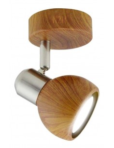 180g 5011/01 Nina I Spot Aplique 1 X  Gu-10 Madera