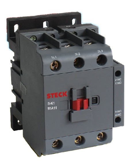 Steck Sk195a11m Contactor Din 3 X  95a Bob  220v 1na + 1nc