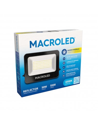 Macroled Eflg2-50w-cw Reflector Led...